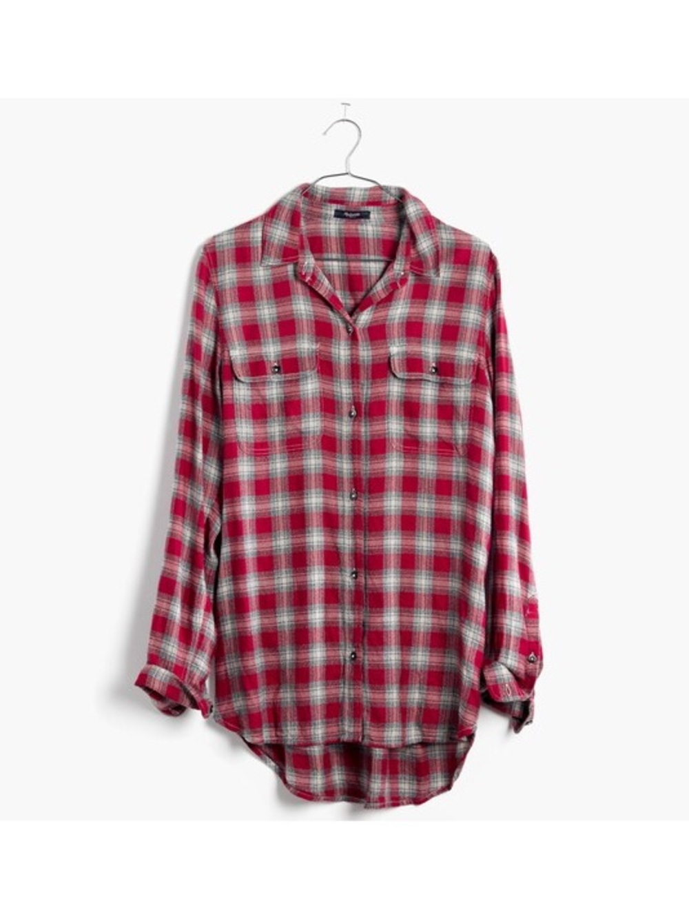 Madewell Ex-Boyfriend Shirt in Fairfax Plaid